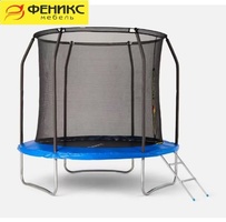 Батут D244см Techsport с защитной сеткой арт. TX-TF 8ft Garden Story