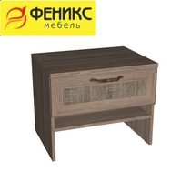 Рандеву tp56.1 тумба для обуви c ящиком 0,56 м дуб оксид